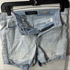 high waisted aeropostal shorts